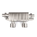 Akrapovic Slip-On Line (Titan) - für Serienauspuff ohne Sportausführung für Porsche 911 Carrera Cabriolet /S/4/4S/GTS (991.2) BJ 2016 > 2019 (S-PO/TI/5H)