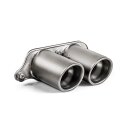 Akrapovic Endrohr-Set (Titan) für Porsche 911...