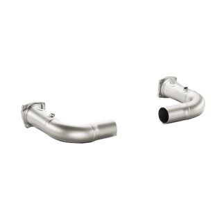 Akrapovic Link-Pipe Set ohne Kat (Titan) für Porsche 911 Turbo/Turbo S (991) BJ 2014 > 2015 (L-PO991T/2)