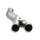 Akrapovic Verbindungsrohr (Titan) für Porsche Cayenne Diesel (958) BJ 2010 > 2014 (L-PO/T/3)