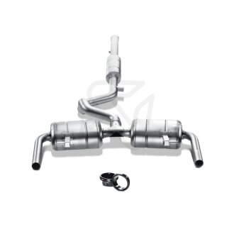 Akrapovic Evolution Verbindungsrohr Set (Edelstahl) für Renault Clio III RS 200 BJ 2009 > 2012 (L-RECL3RS/1)