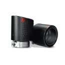 Akrapovic Endrohr Set (Carbon) für VOLKSWAGEN Golf (VI) GTD; Golf (VI) GTI; Golf (VI) TSI 1,4 (118KW); Golf (VI) TSI 1,4 (90KW); Golf (VI) TSI 1,8 (TP-VWGMK6-CA)