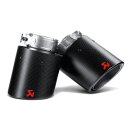 Akrapovic Endrohr Set (Carbon) für VOLKSWAGEN Golf (VI) GTD; Golf (VI) GTI; Golf (VI) TSI 1,4 (118KW); Golf (VI) TSI 1,4 (90KW); Golf (VI) TSI 1,8 (TP-VWGMK6-CA)