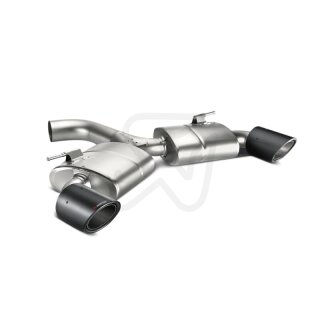 Akrapovic Slip-On Race Line (Titan) für VOLKSWAGEN Golf (VII) GTI FL (169 kW); Golf (VII) GTI FL Performance (180 kW) (MTP-VW/T/4H)