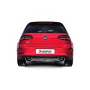 Akrapovic Slip-On Race Line (Titan) für Volkswagen Golf (VII) GTI FL (169 kW) BJ 2017 > 2019 (MTP-VW/T/4H)
