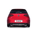 Akrapovic Slip-On Race Line (Titan) für Volkswagen Golf (VII) GTI FL (169 kW) BJ 2017 > 2019 (MTP-VW/T/4H)