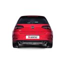 Akrapovic Slip-On Race Line (Titan) für VOLKSWAGEN Golf (VII) GTI FL (169 kW); Golf (VII) GTI FL Performance (180 kW) (MTP-VW/T/4H)
