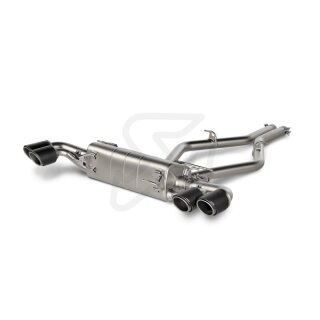 Akrapovic Slip-On Line (Titan) für ALFA ROMEO Stelvio Quadrifoglio (S-AR/TI/6H)