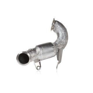 Akrapovic Downpipe mit Kat (Edelstahl) für Mercedes-AMG CLA 45 / CLA 45 S (C118/X118) BJ 2020 > 2022 (DP-ME/SS/3)