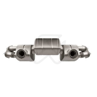 Akrapovic Slip-On Race Line (Titan) für PORSCHE 718 Cayman GT4 / Spyder mit/ohne OPF/GPF; 718 Cayman GTS 4.0 / Boxster GTS 4.0 mit/ohne OPF/GPF (S-PO/TI/18/1)