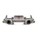 Akrapovic Verbindungsrohr Set (Titan) für Porsche 718 Cayman GT4 / Spyder - OPF/GPF BJ 2020 > 2023 (L-PO/T/13/1)