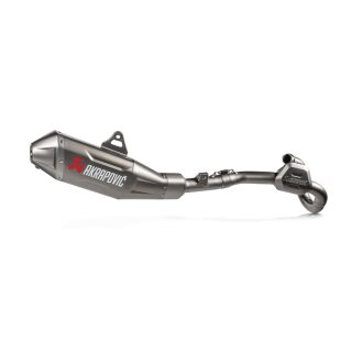 Akrapovic Evolution Line (Titan) für Honda CRF450R / 450RX - BJ. 2021 > 2024 (S-H4MET16-FDHLTA)