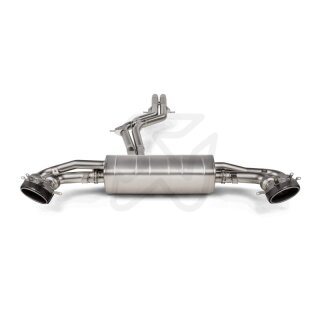Akrapovic Evolution Line (Titan) für Audi RS Q8 (4M) - OPF/GPF BJ 2020 > 2024 (S-AU/TI/20H)