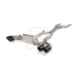 Akrapovic Evolution Line (Titan) für BMW M8 / M8 Competition (F91, F92) (S-BM/T/23)