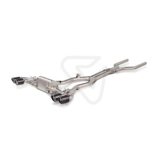 Akrapovic Evolution Line (Titan) für BMW M8 / M8 Competition Gran Coupé (F93) (S-BM/T/25)