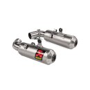 Akrapovic Slip-On Line (Titan) für Ducati Hypermotard 950 / 950 SP BJ 2019 > 2023 (S-D9SO15-HCBT)