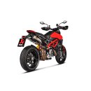 Akrapovic Slip-On Line (Titan) für Ducati Hypermotard 950 / 950 SP BJ 2019 > 2023 (S-D9SO15-HCBT)